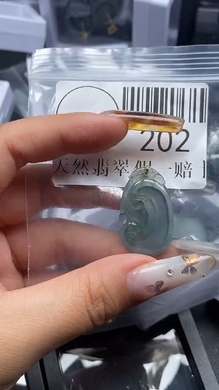 吊坠(不含链)未镶嵌翡翠202