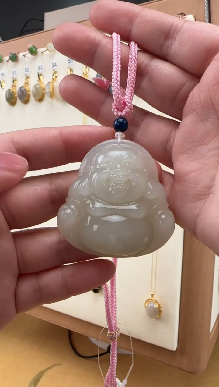 【闪购商品】和田玉颈饰未镶嵌48佛公