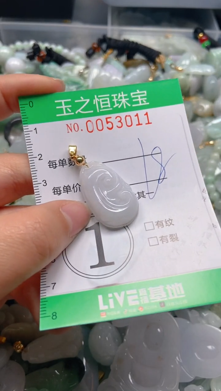 【闪购商品】翡翠颈饰未镶嵌闪购0053011