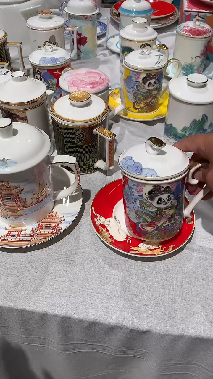 茶漏杯隆达骨质瓷