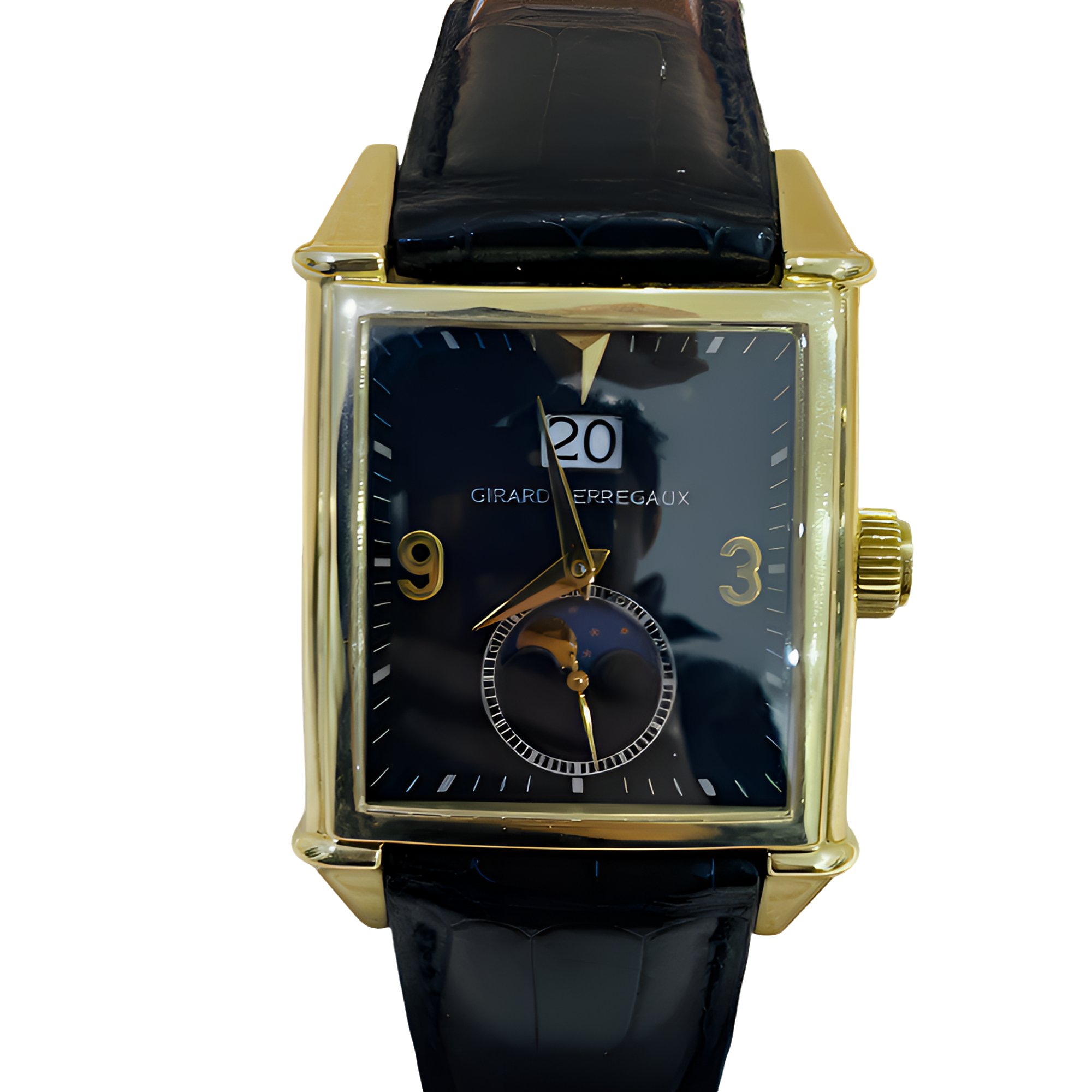 95新 Girard- Perregaux/芝柏表 单表/25800男表/表盘32/男表方形