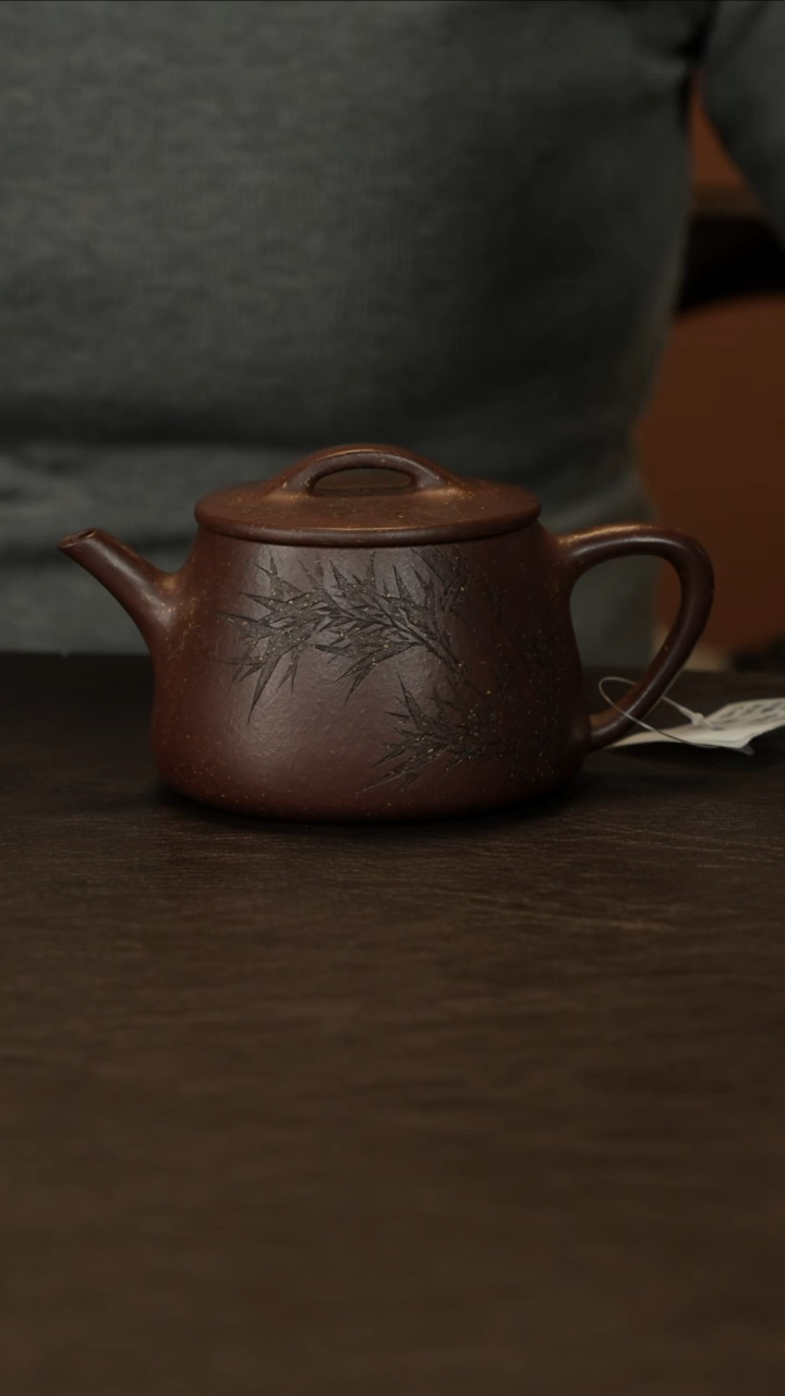 【闪购商品】紫砂茶壶直播福利李建军紫玉金砂高石瓢