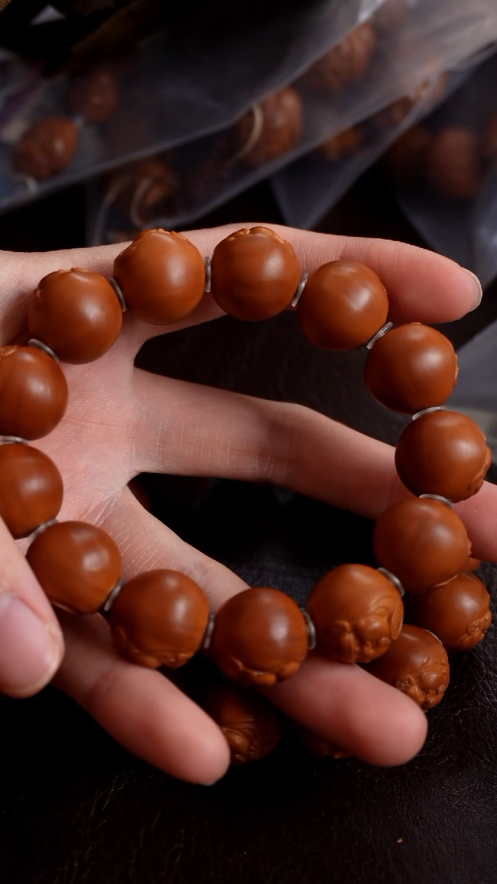 【闪购商品】橄榄核手串/手链元财神