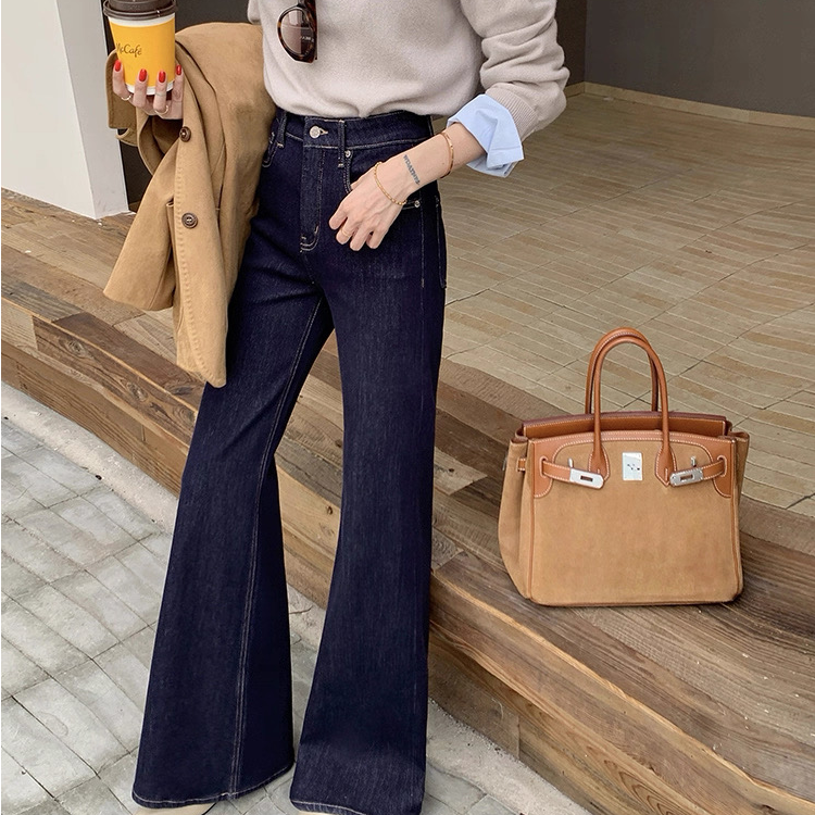 【断码尾货NO退NO换默认微瑕】杂志风长袖宽松型T恤针织开叉百搭复