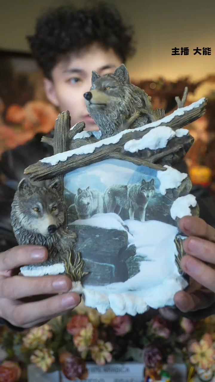 【闪购商品】默认微瑕高端树脂陶瓷摆件M252