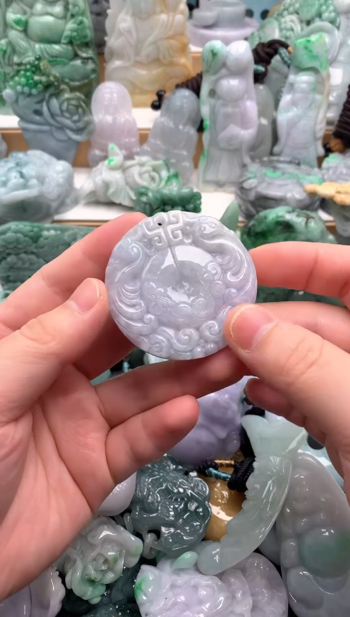 吊坠(不含链)未镶嵌翡翠1