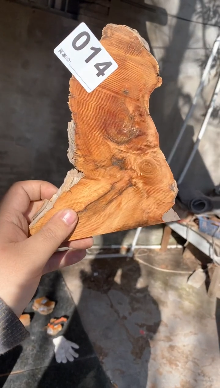 【闪购商品】柏木太行陈化崖柏（津诚林）切片