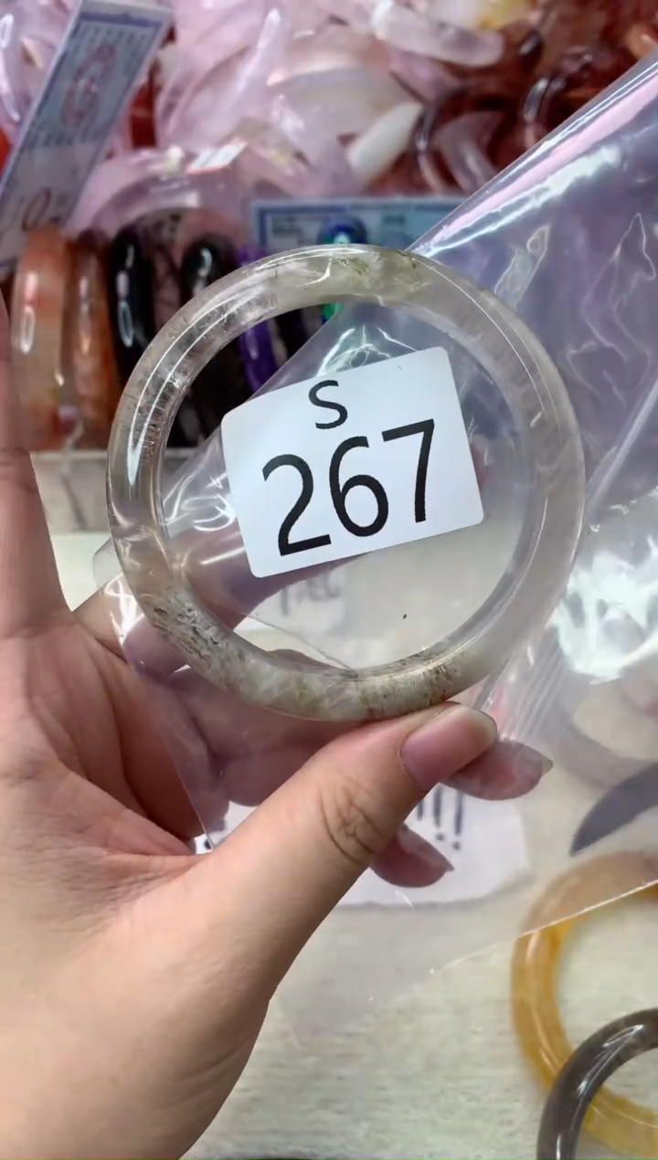 未镶嵌手镯水晶S267-59