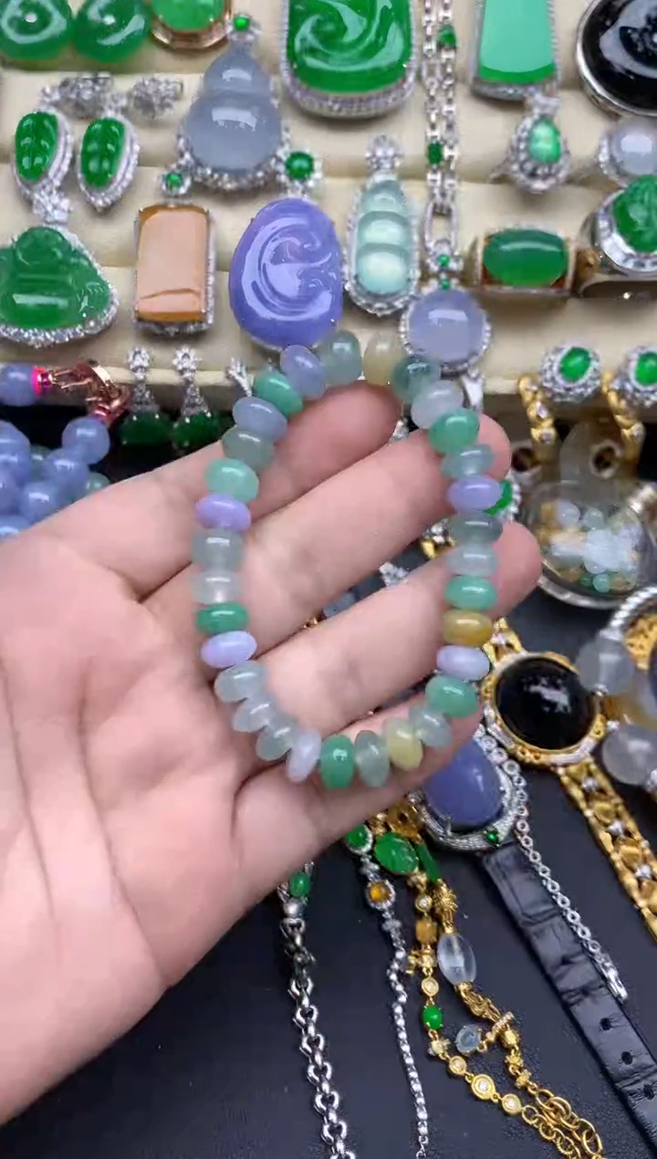 【闪购商品】翡翠手串未镶嵌418-中国好珍宝