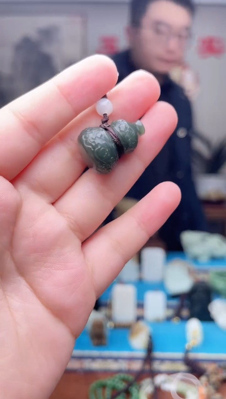 【闪购商品】和田玉挂件未镶嵌1