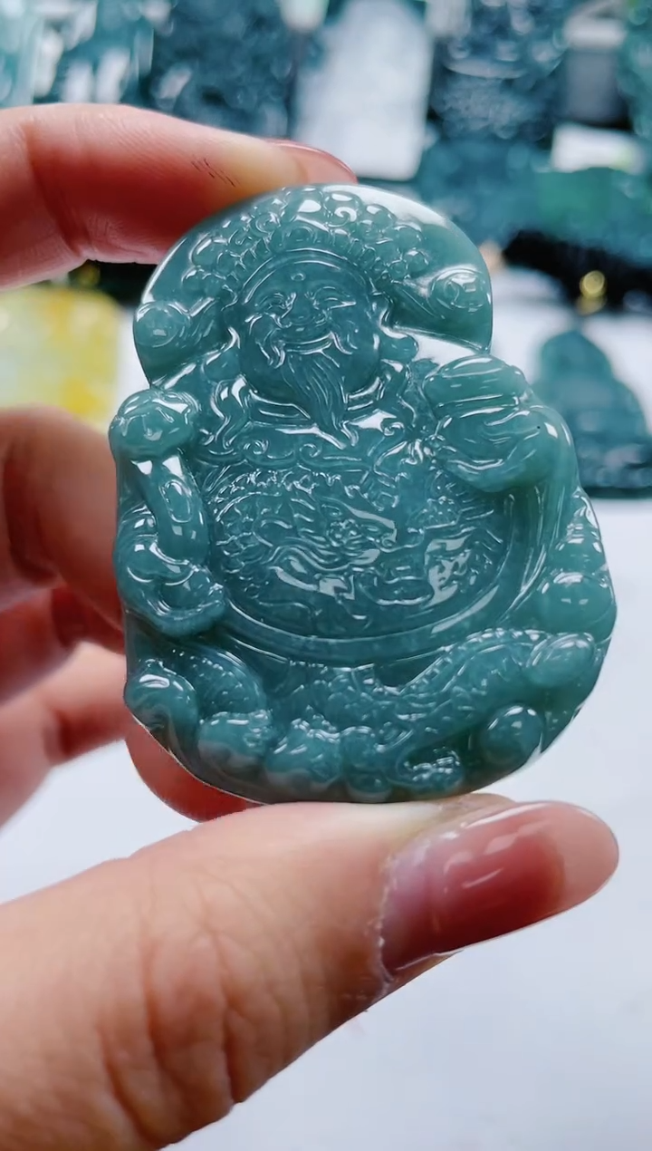 【闪购商品】翡翠颈饰未镶嵌多样性发货一件发货-财神