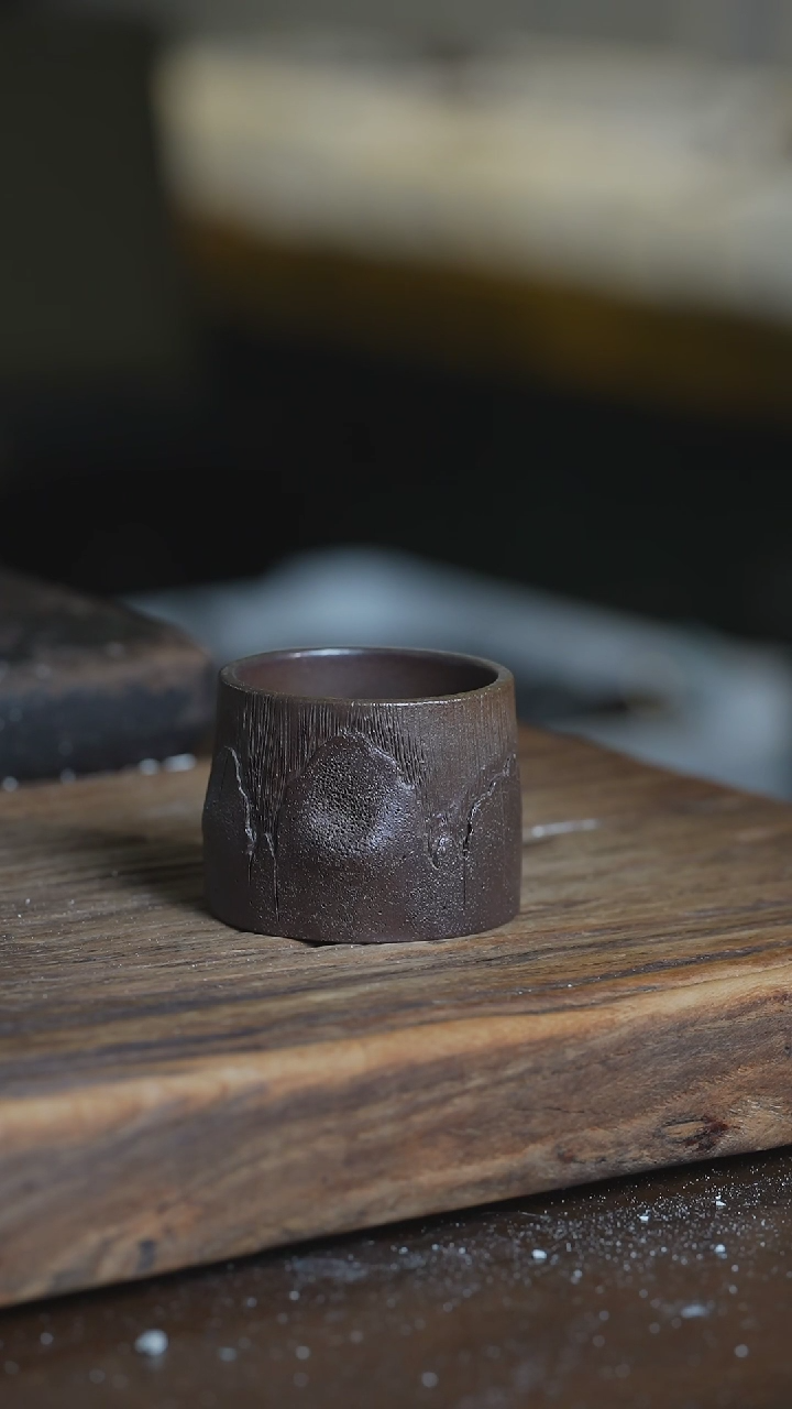 【闪购商品】杯浪鬼柴烧龙窑系列 杯