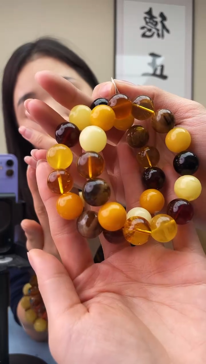 琥珀未镶嵌珠宝奇石T026  14假一罚十多样性发其一