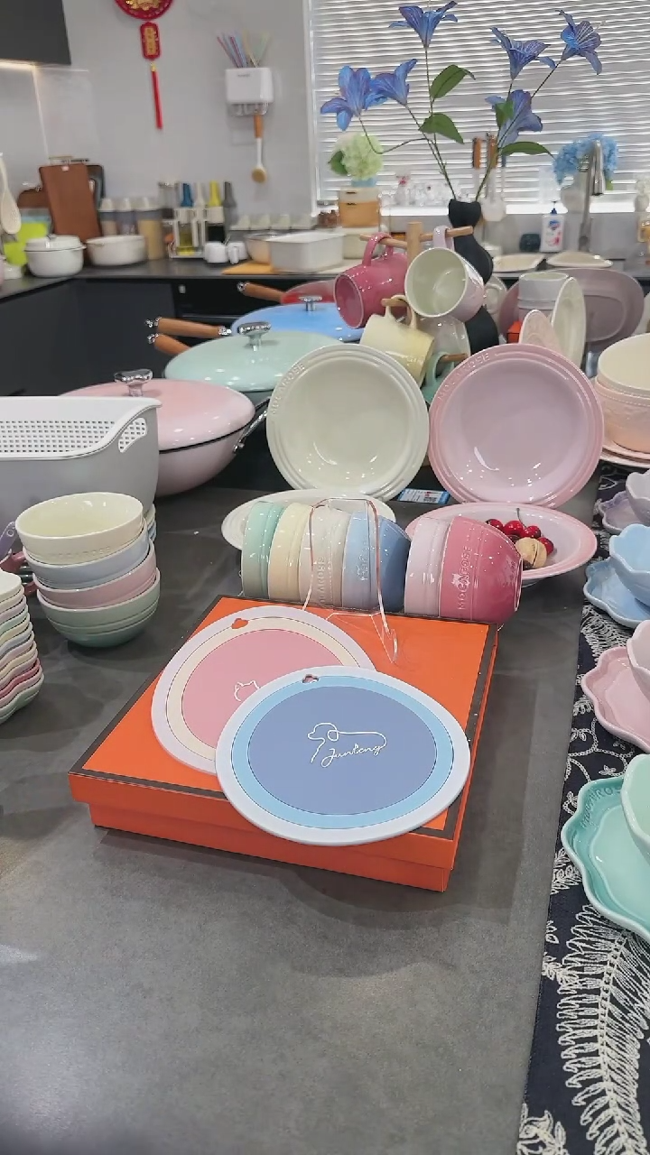 【闪购商品】瓷多色隔热垫3件套