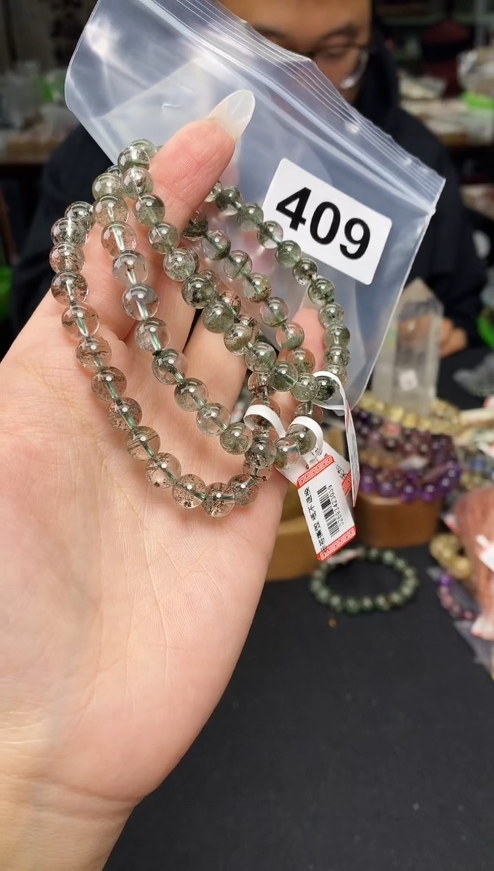 【闪购商品】水晶手串未镶嵌手串409多样性发其一