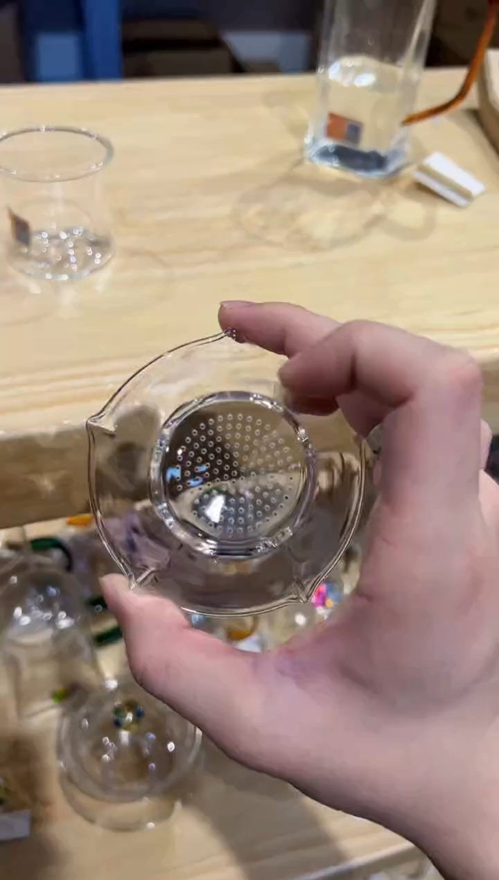 禾器-观山茶漏-透明色