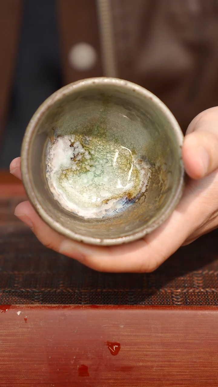 陶瓷奢瓷/瑞寅柴烧茶器（杯子）930 微瑕