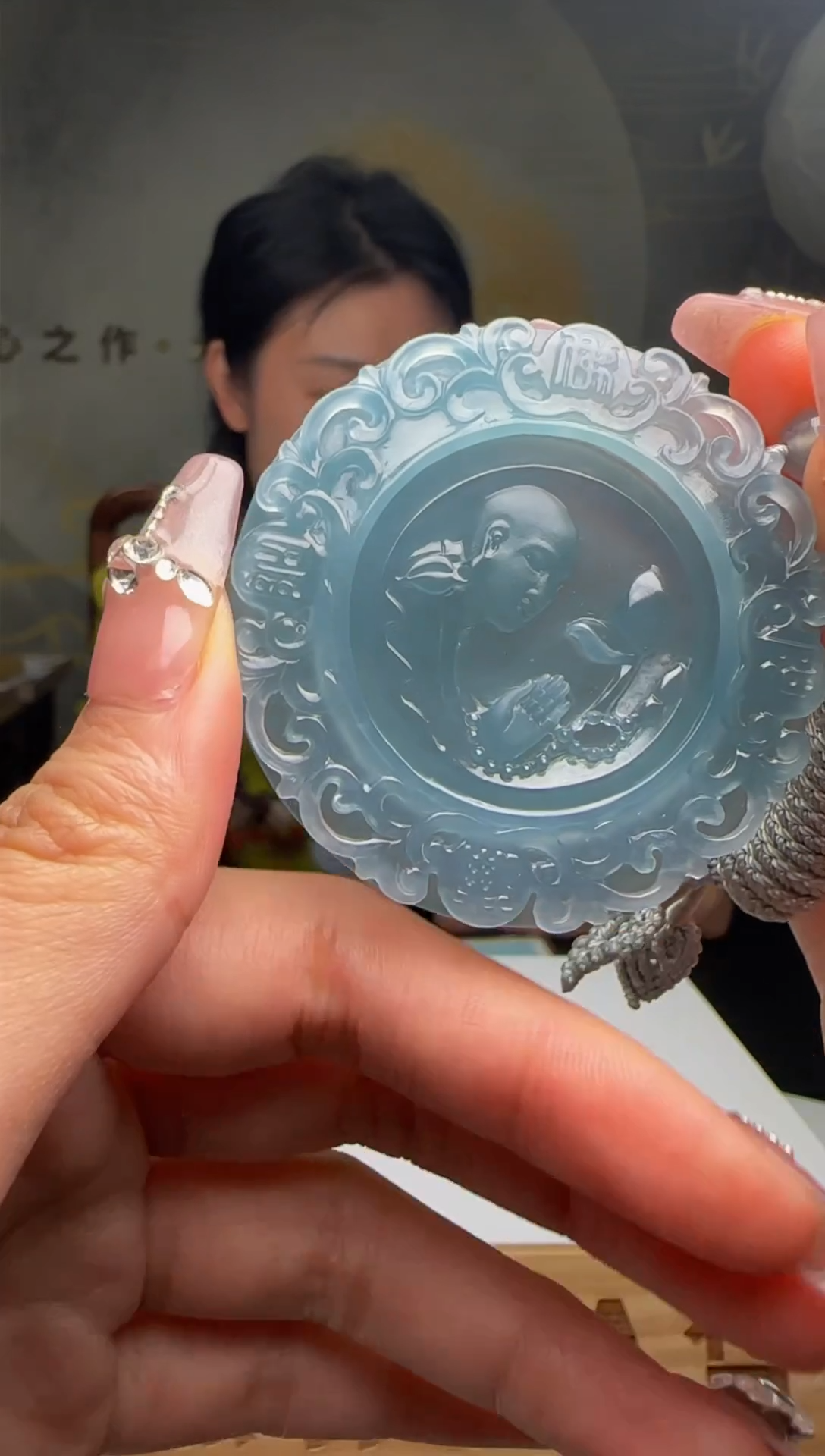 定制翡翠未镶嵌WB13804翡翠