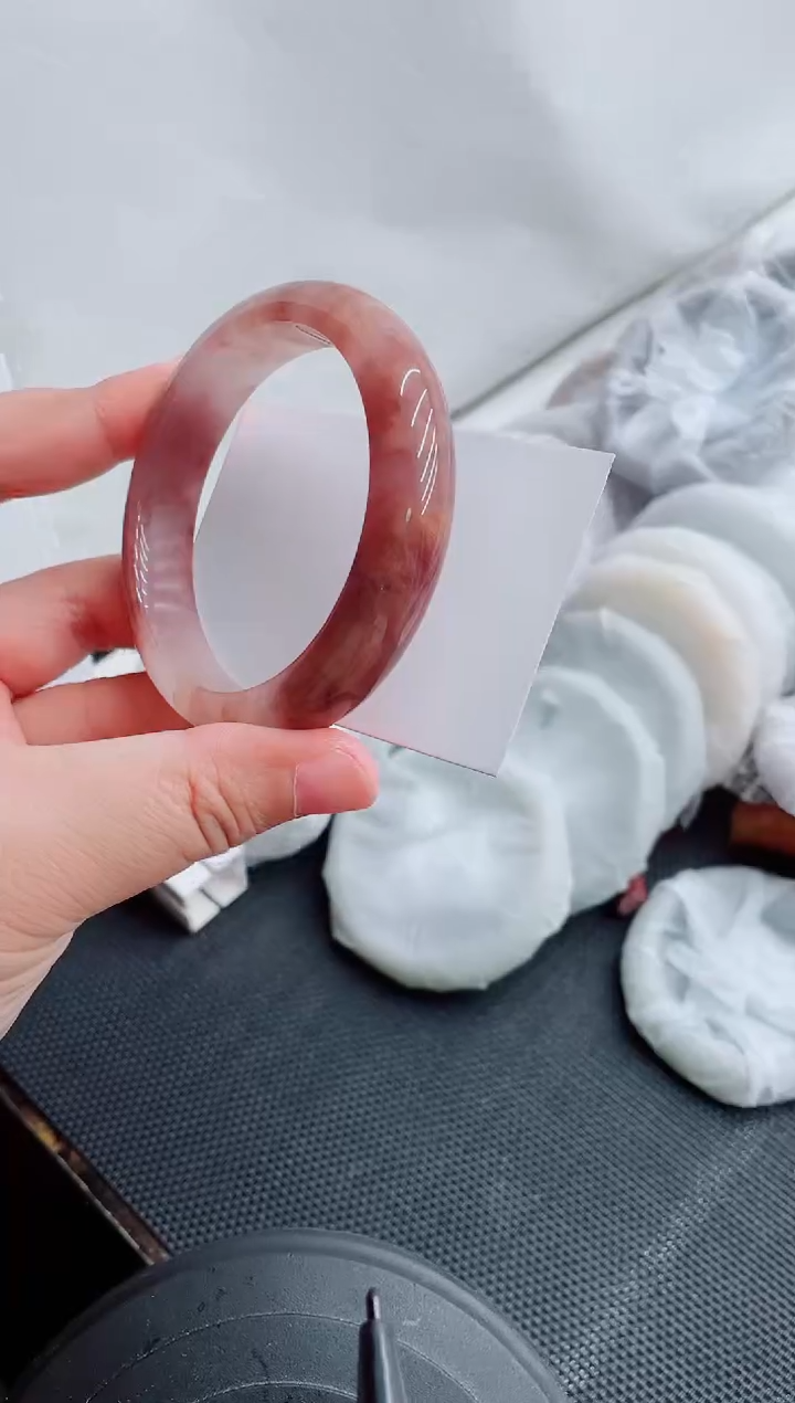 未镶嵌手镯石英质玉144-58-59