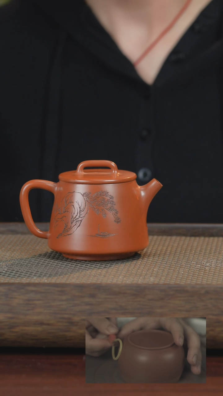 【闪购商品】壶开播放漏福利纯手工原矿泥料约200ml