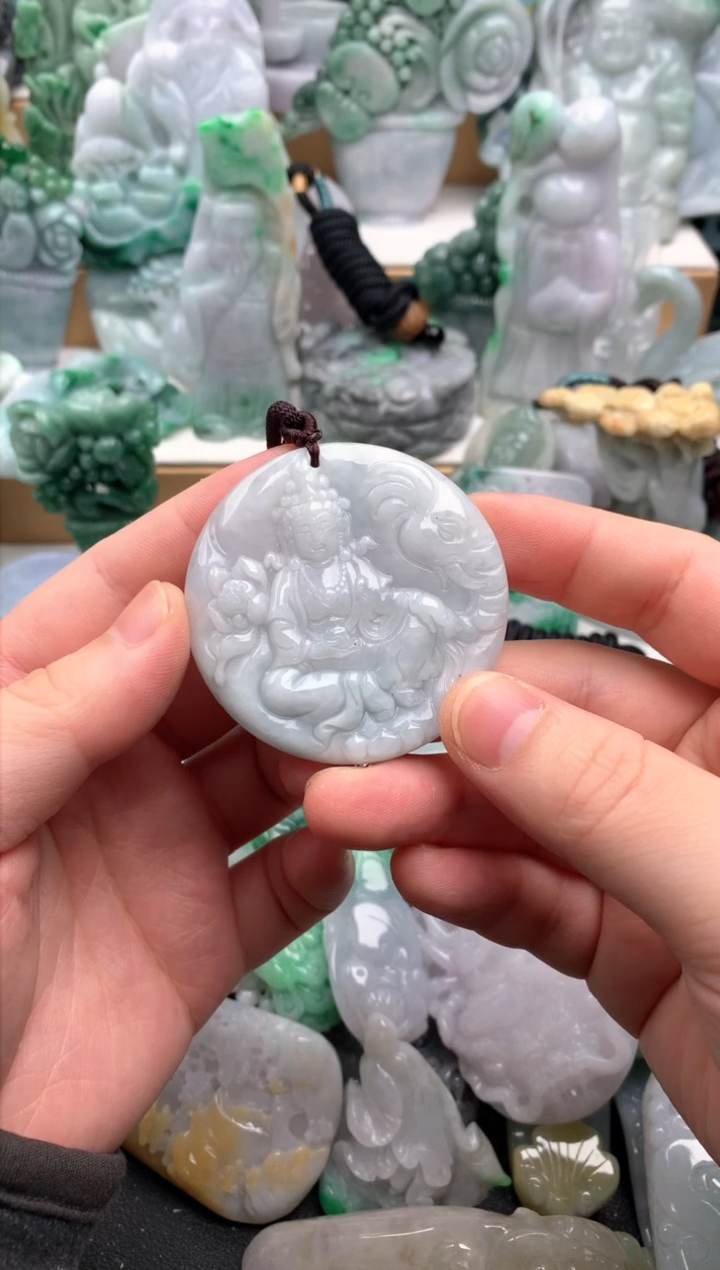 吊坠(不含链)未镶嵌翡翠1