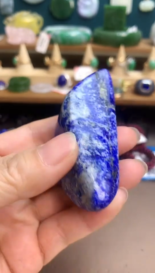 合金青金石颈饰青金石原石