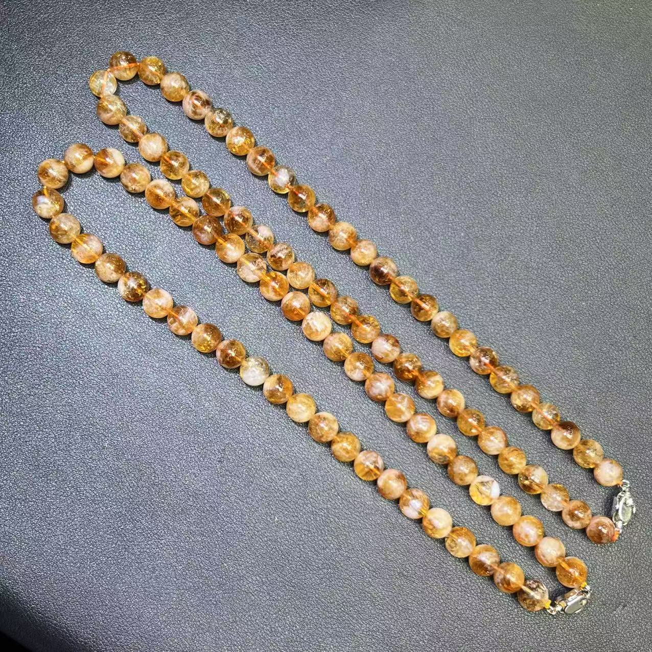 C11248卡10左右-火树银花金发晶项链-多样性发其一WR