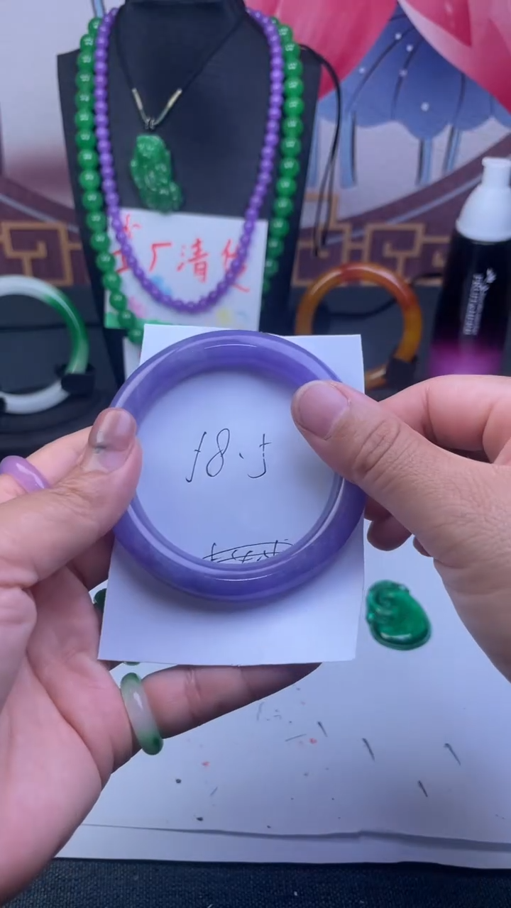 非金属仿水晶手镯