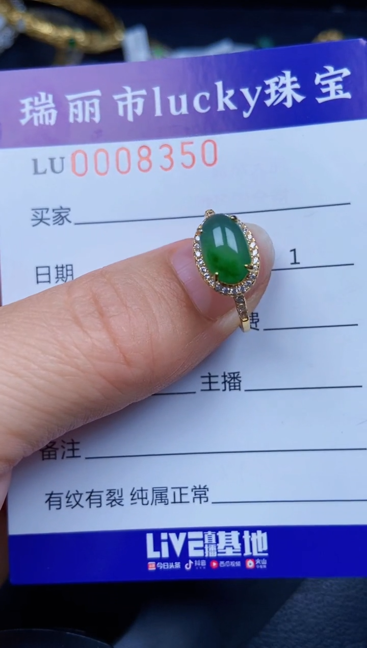 【闪购商品】翡翠颈饰银S925镶嵌8350