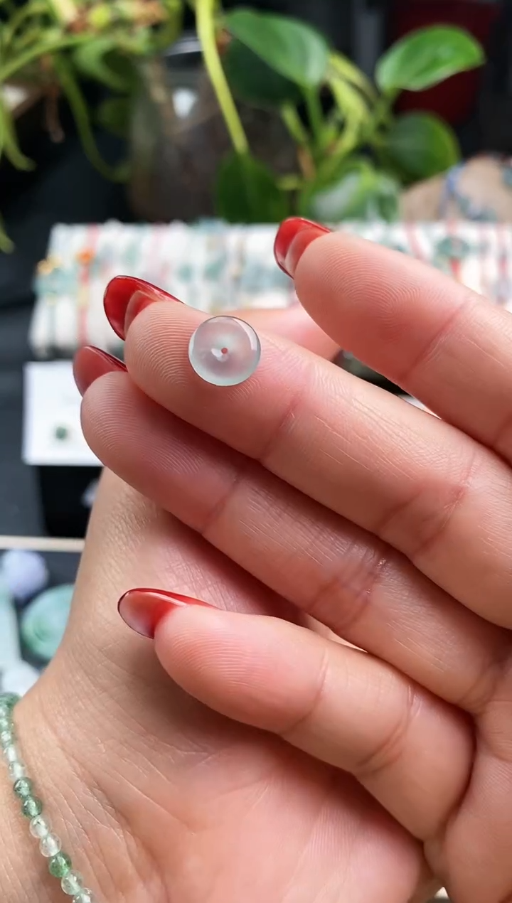 【闪购商品】翡翠戒指未镶嵌平安扣