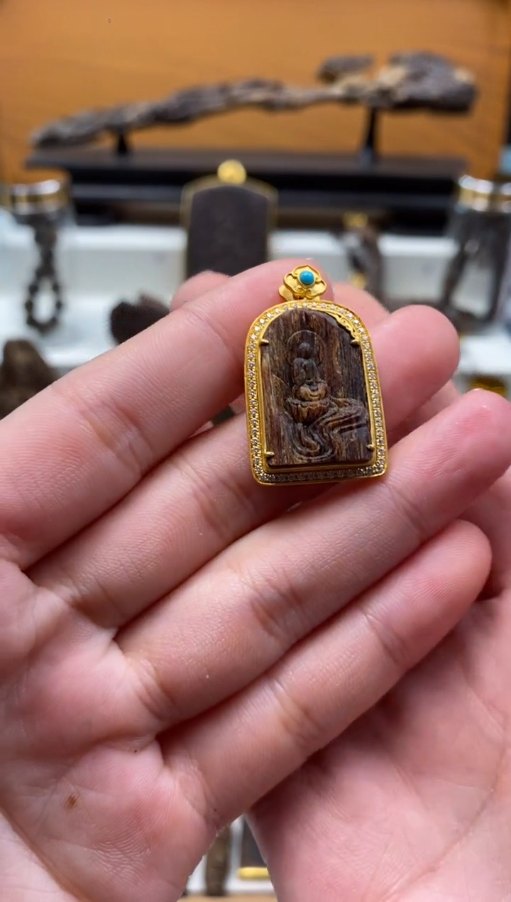 【闪购商品】沉香吊坠越南 芽庄 吊坠