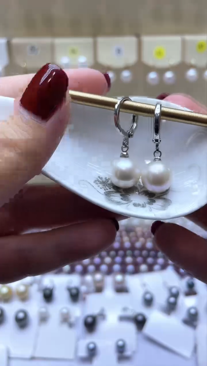 【闪购商品】淡水珍珠耳扣未镶嵌1
