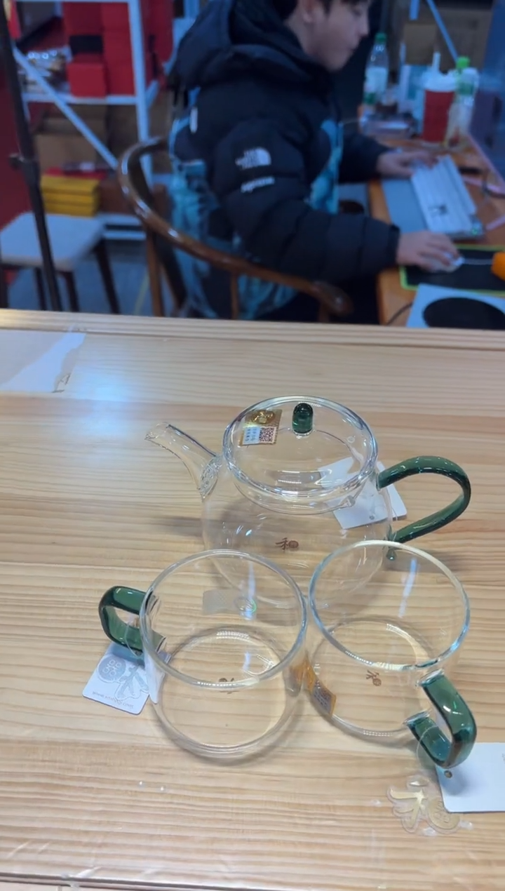 【闪购商品】禾器-青云壶-墨绿色+禾器清禾墨绿