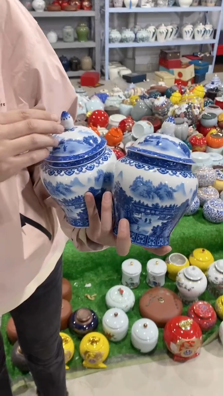 【闪购商品】罐陶瓷茶叶罐密封罐等