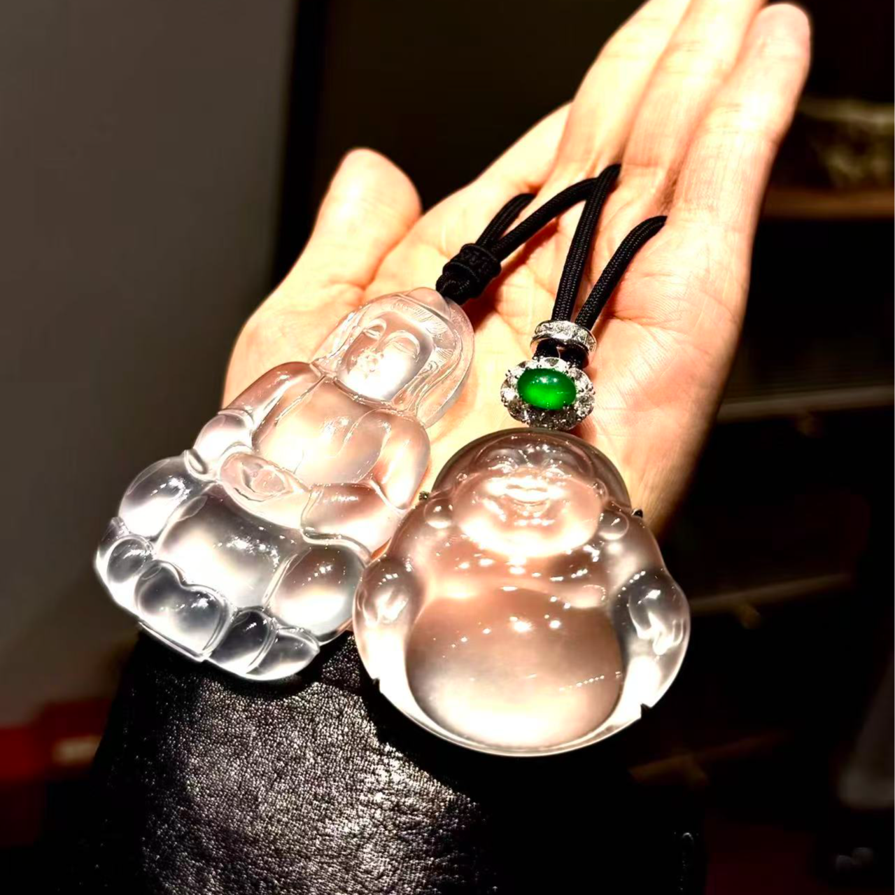 天然缅甸A货高冰佛公