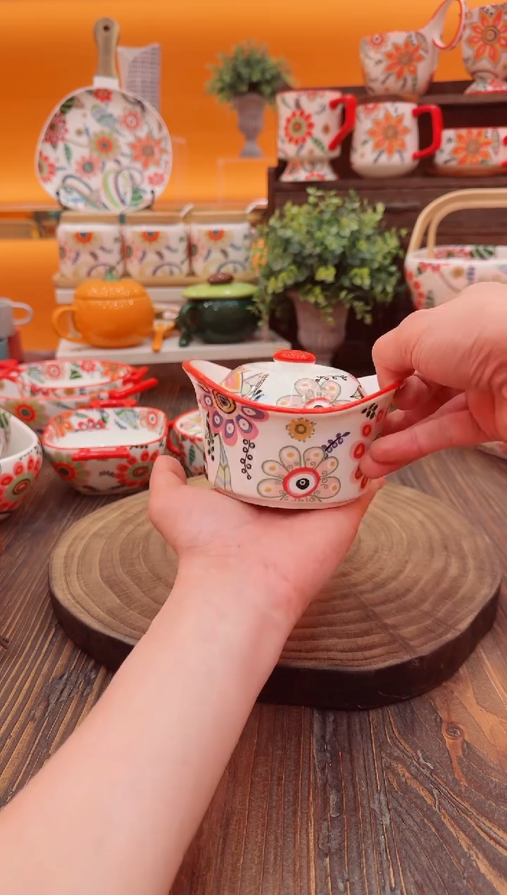 罐景德镇陶瓷餐具碗碟盘子