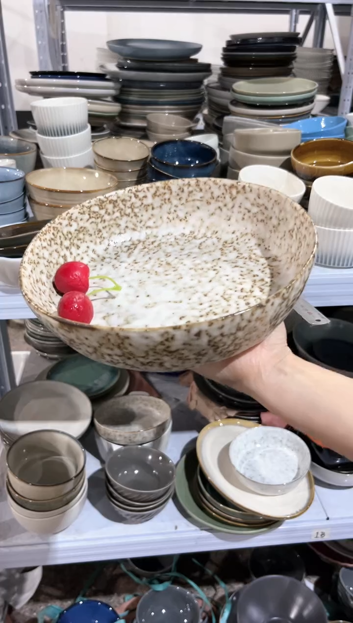 【闪购商品】瓷片外贸尾货瑕疵满20包邮X  J3A大深盘