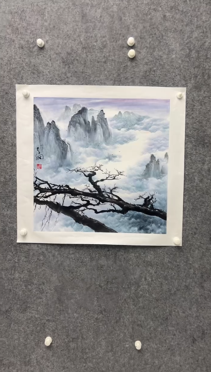 【闪购商品】绘画李纲-4平尺-国画