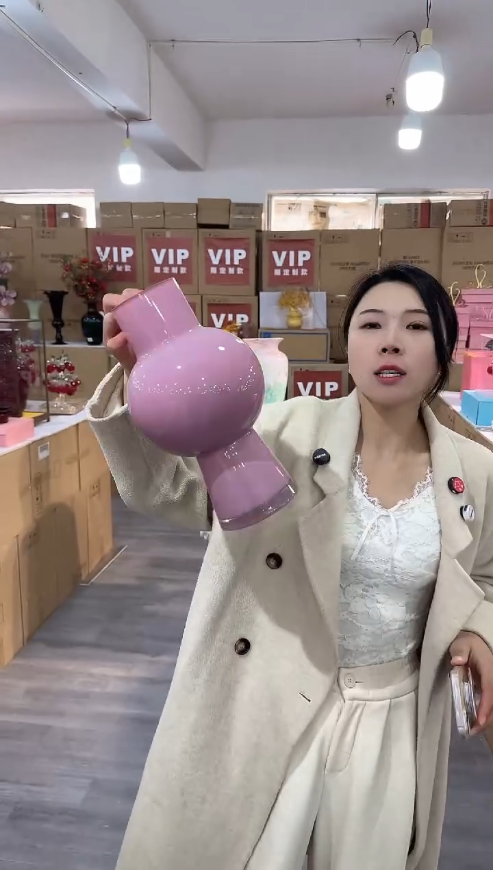 【闪购商品】琉璃盛泰花器J-品31