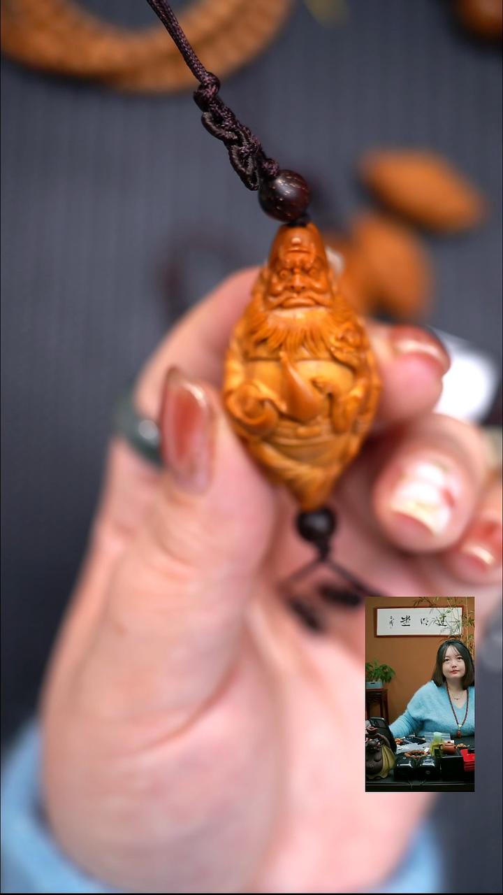 手串/手链橄榄核钟馗饮酒