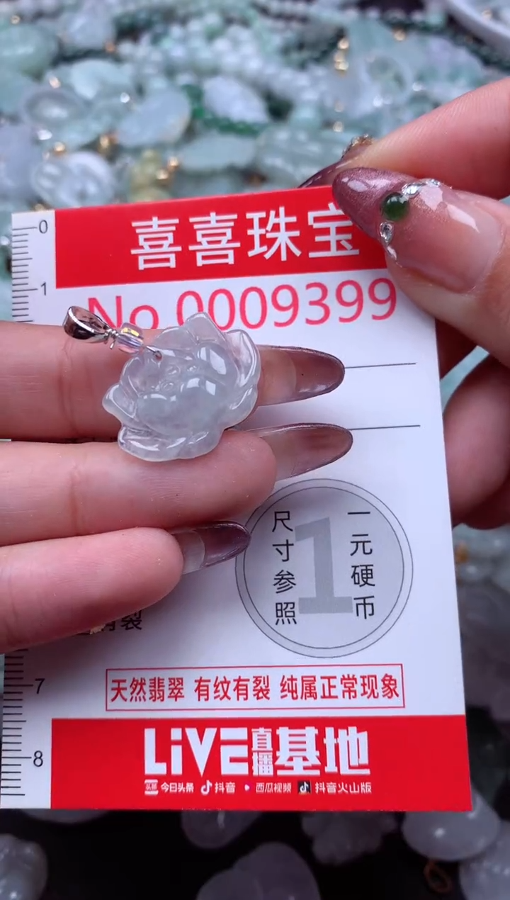 颈饰未镶嵌翡翠9399