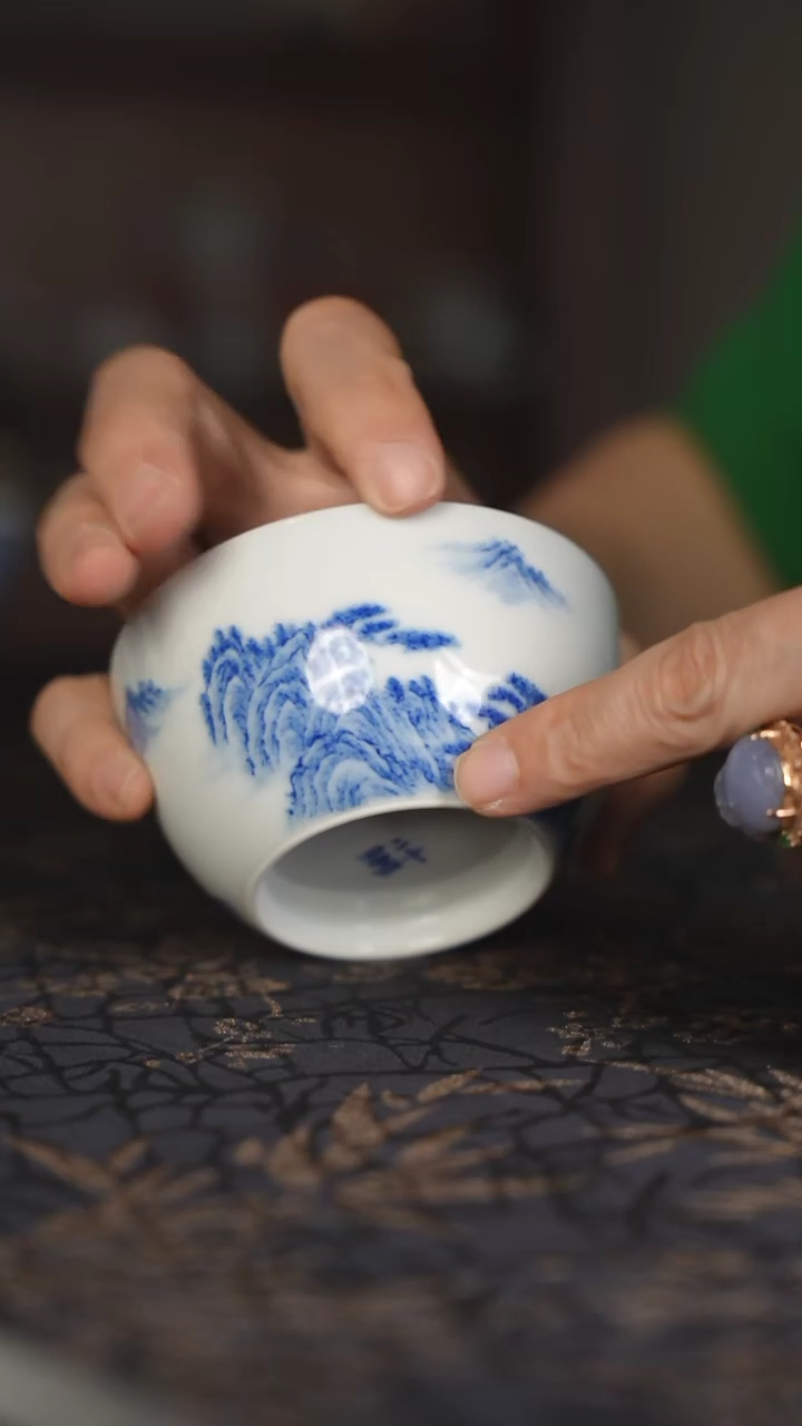 摆件瓷景德镇精品陶瓷茶器