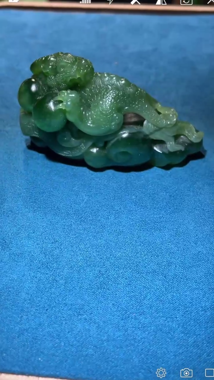 【闪购商品】和田玉DQ未镶嵌貔貅立体雕刻件