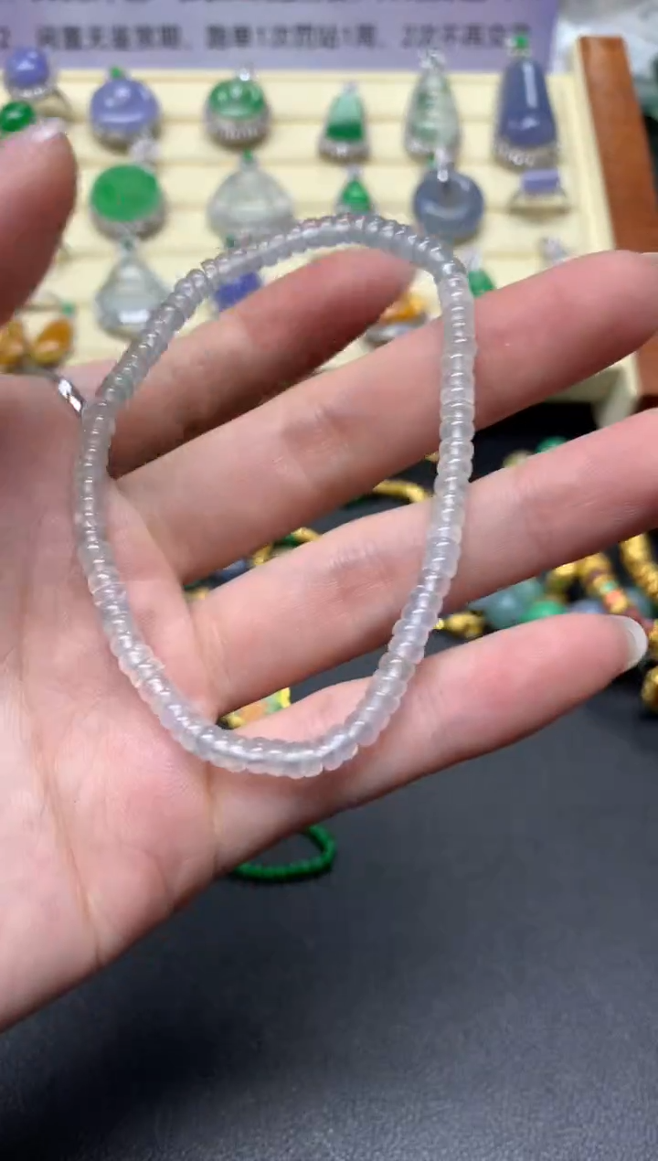 【闪购商品】翡翠手串未镶嵌手串|2400+240