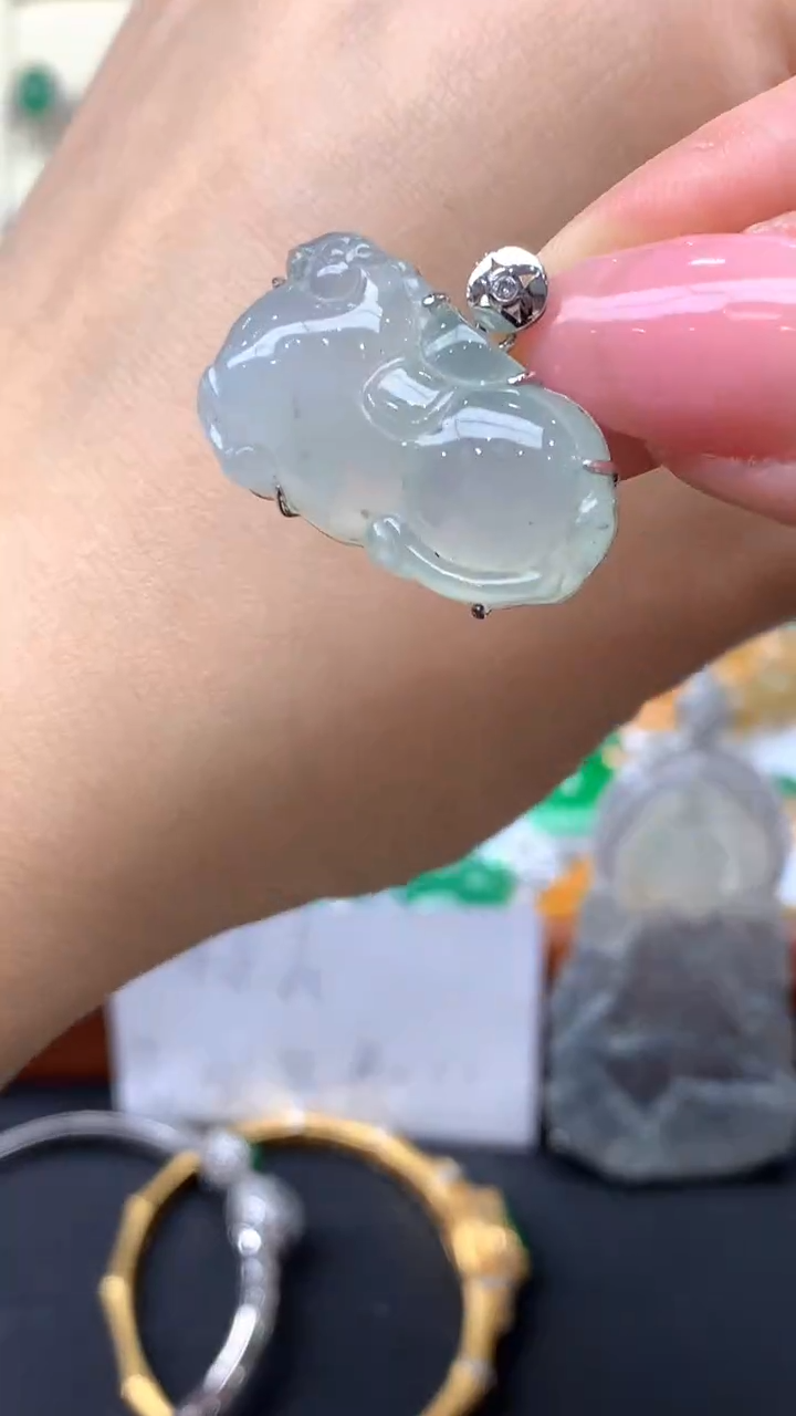 【闪购商品】翡翠颈饰未镶嵌204-天然翡翠