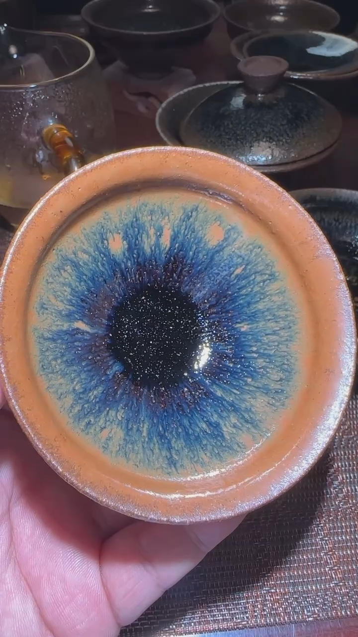 【闪购商品】茶盏通天龙窑柴烧建盏