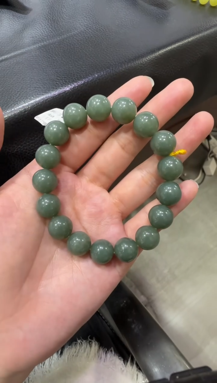 未镶嵌手串和田玉且末蓝手串（产地直发）