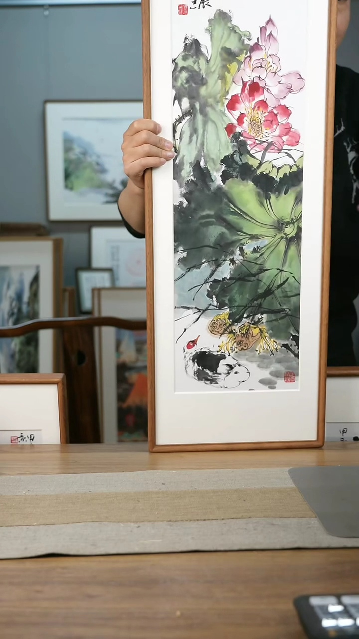 【闪购商品】书法协会会员老师带框作品-