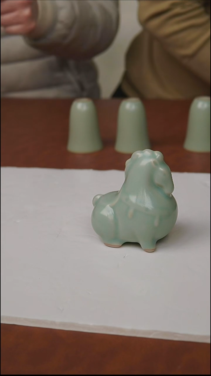 杯子瓷淘**婷富山严选汝瓷，
