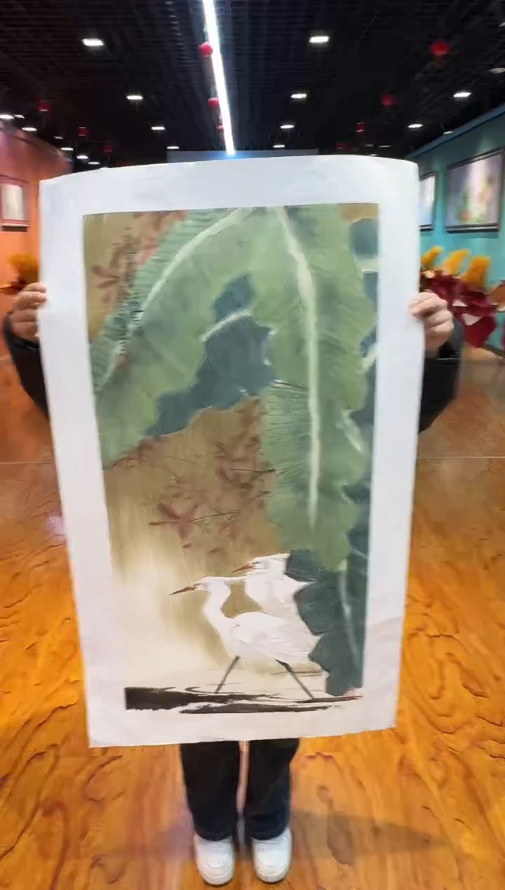 【闪购商品】国画国画孙桂国老师字画带亲笔合影证书9-10